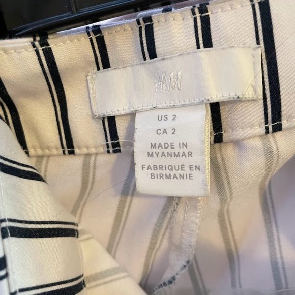 H&M Striped Business Pant - Picture 3 of 3